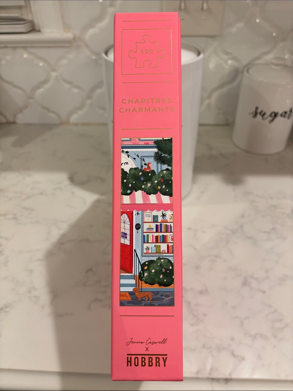 Hobbry Charming Chapters 500 Piece Puzzle - Pink Box - Picture 4 of 6